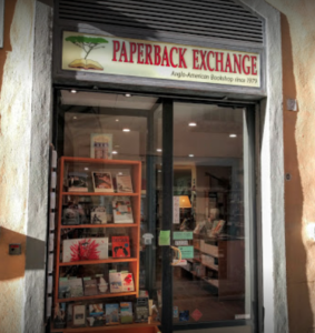 Exterior of Paperback Exchange in Florence
